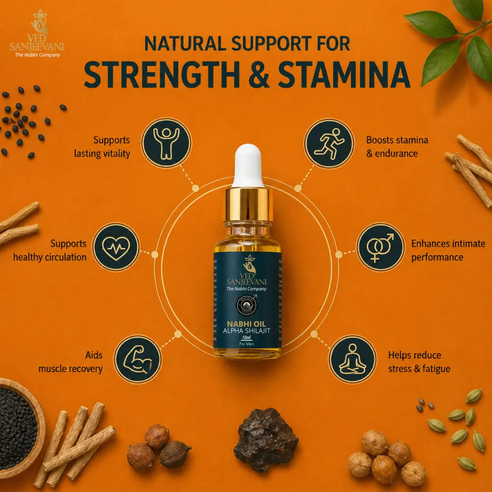 Alpha Shilajit Nabhi Oil