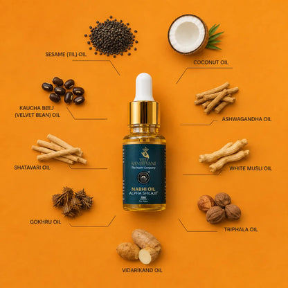 Alpha Shilajit Nabhi Oil