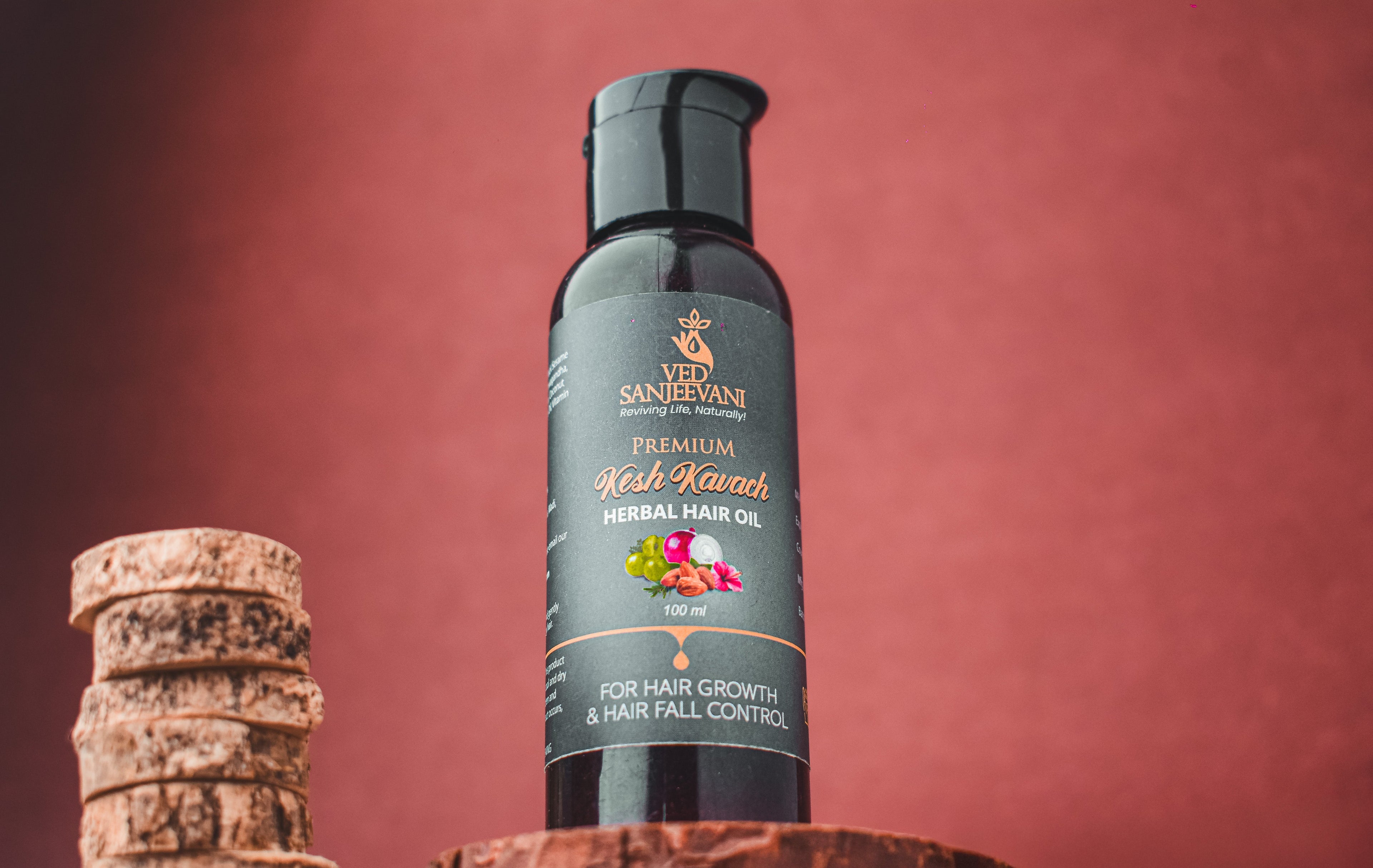 Kesh Kavach Herbal Hair Oil – Ayurvedic hair oil for hair strengthening, growth, and scalp nourishment