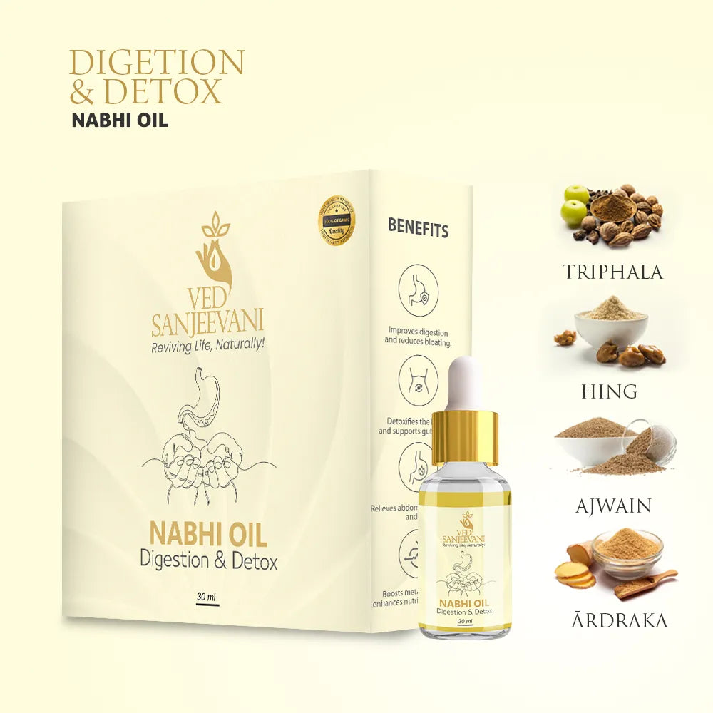 Digestion & Detox Nabhi Therapy Oil