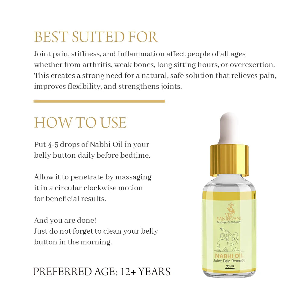 Joint Pain Remedy Nabhi Oil