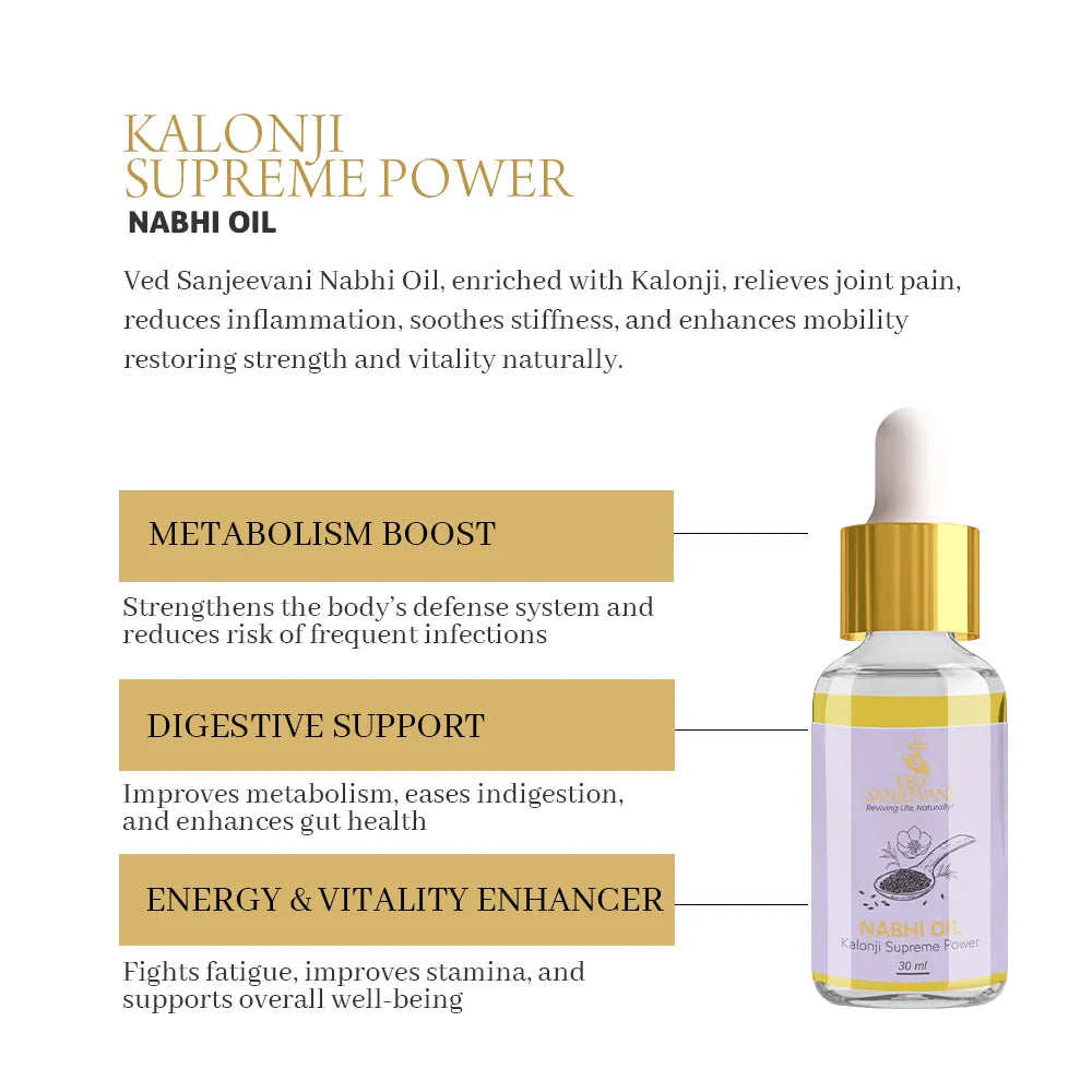 Kalonji Supreme Power Nabhi oil