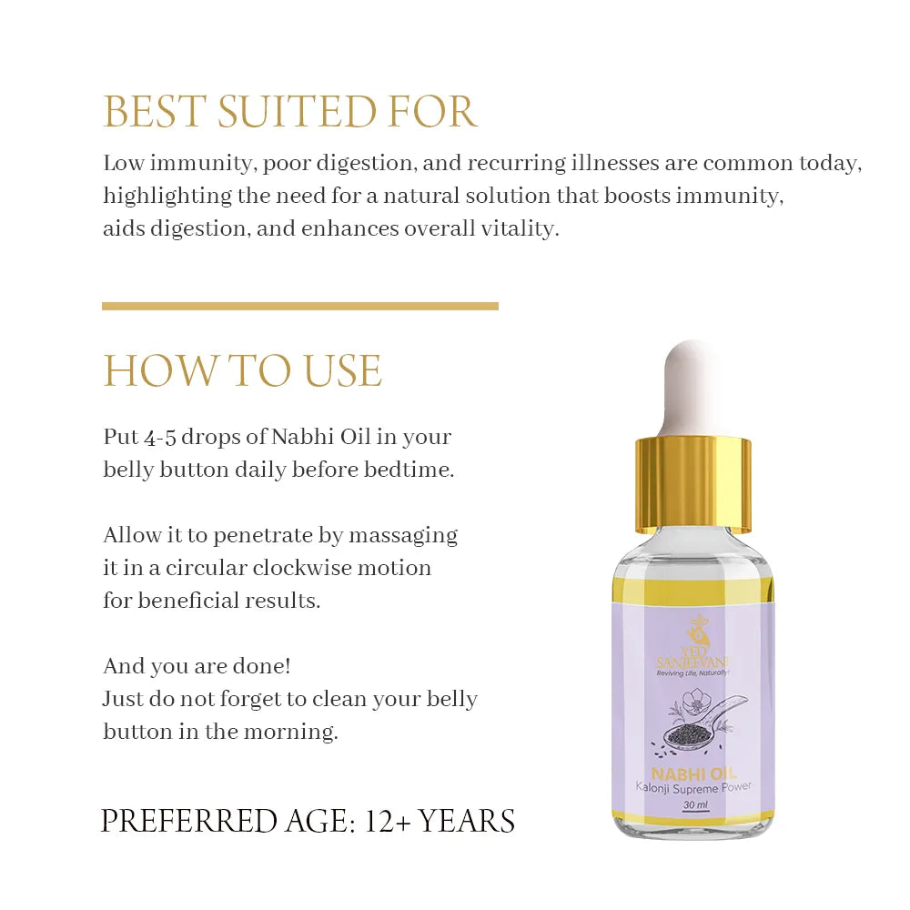 Kalonji Supreme Power Nabhi oil