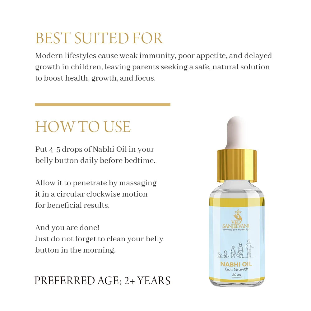 Kids Growth Nabhi Oil