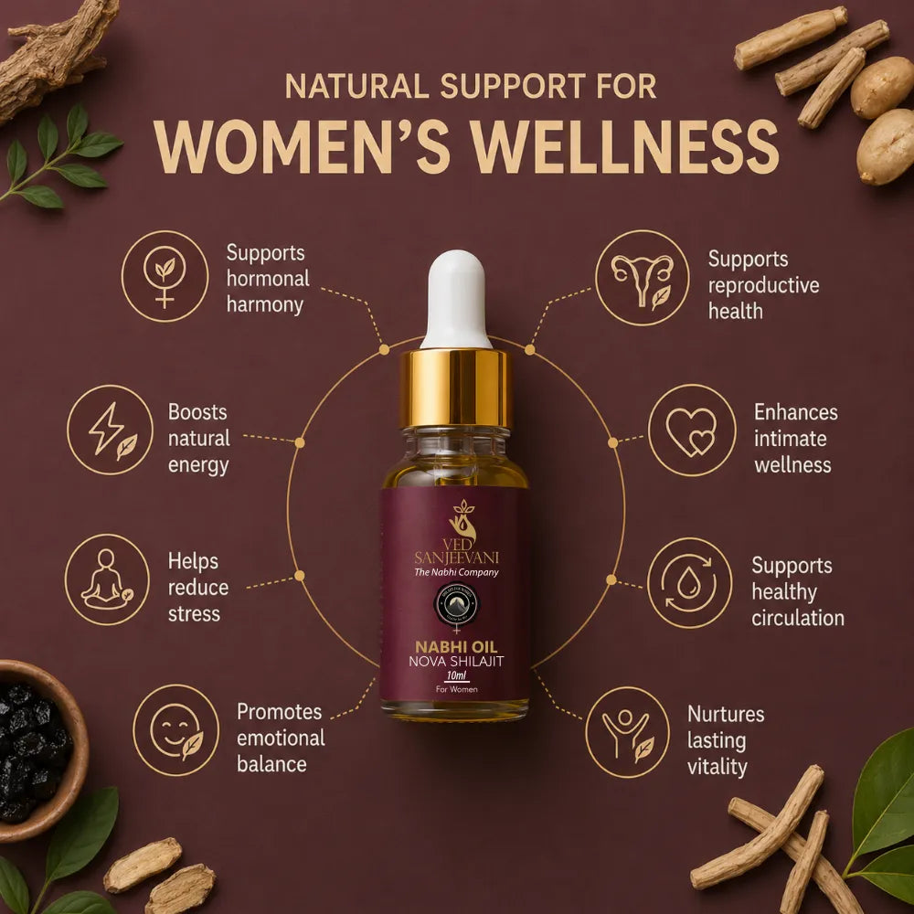 Nova Shilajit Nabhi Oil