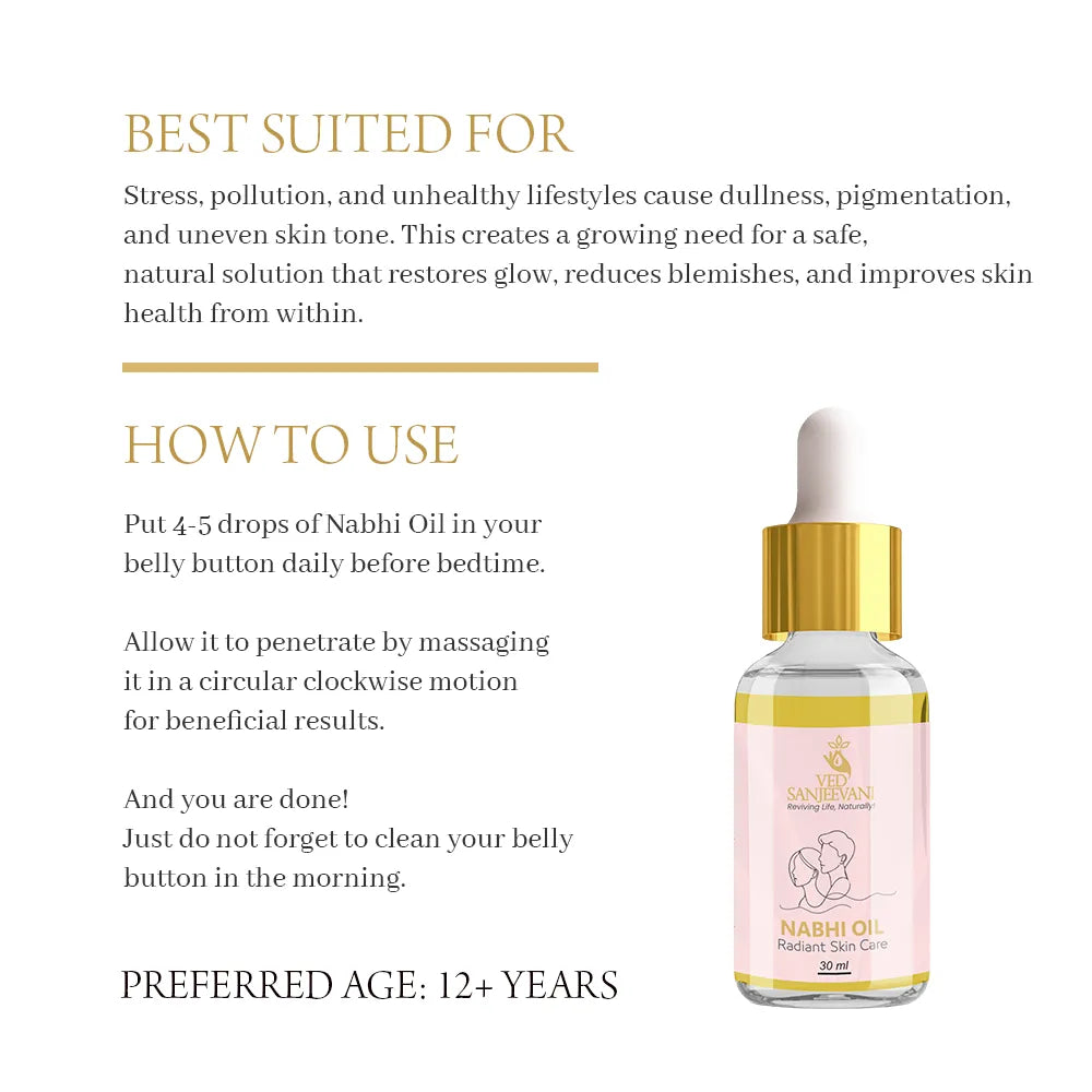 Radiant Skin Care Nabhi Oil
