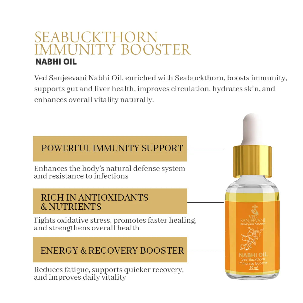 Sea buckthorn Immunity Booster Nabhi Oil