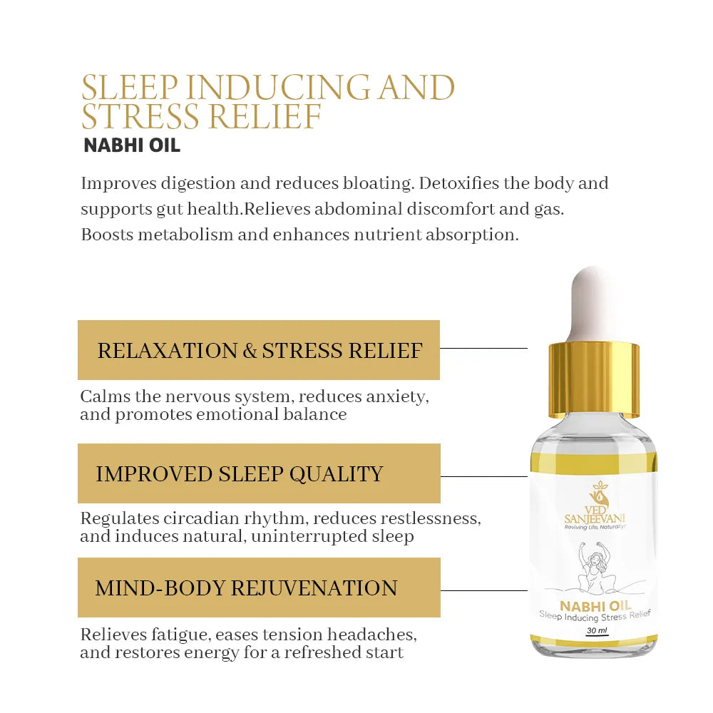 Sleep Inducing Stress Relief Nabhi Oil
