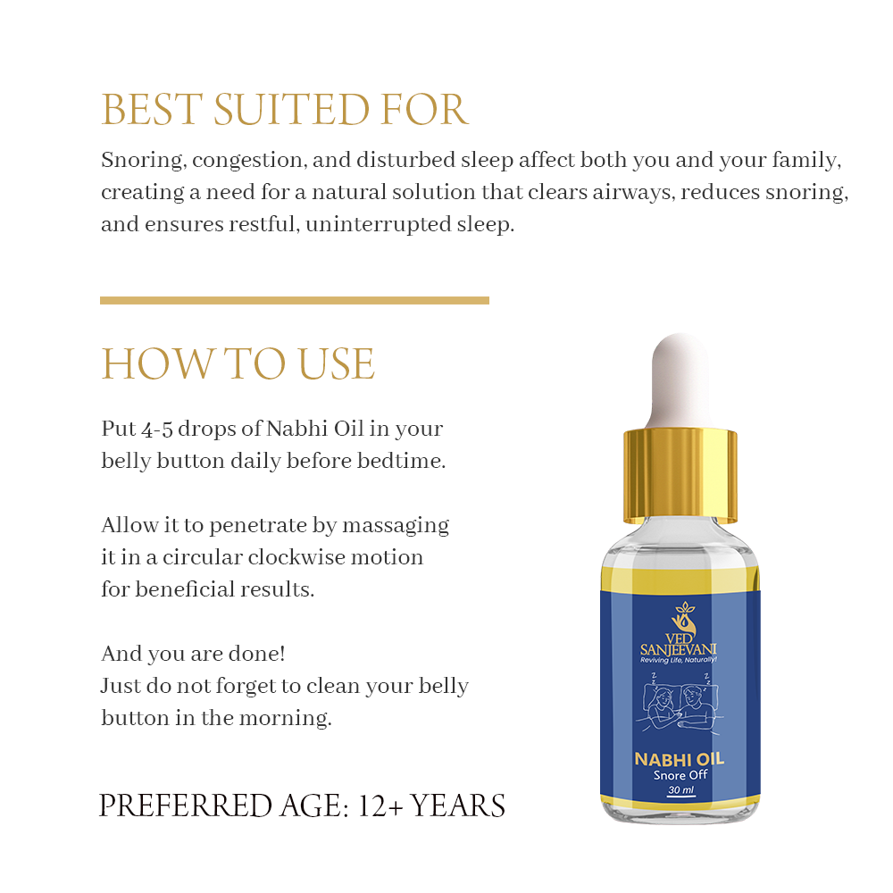 Snore Off Nabhi Oil