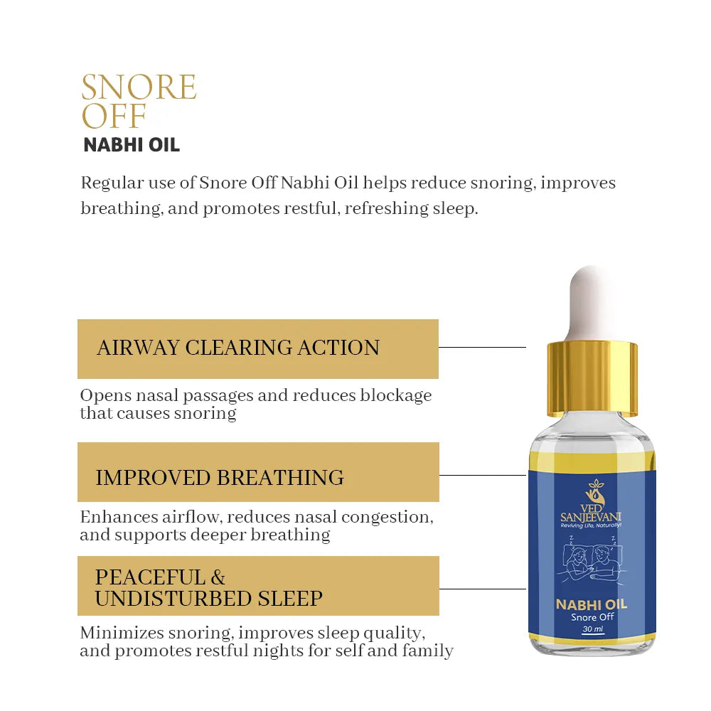 Snore Off Nabhi Oil
